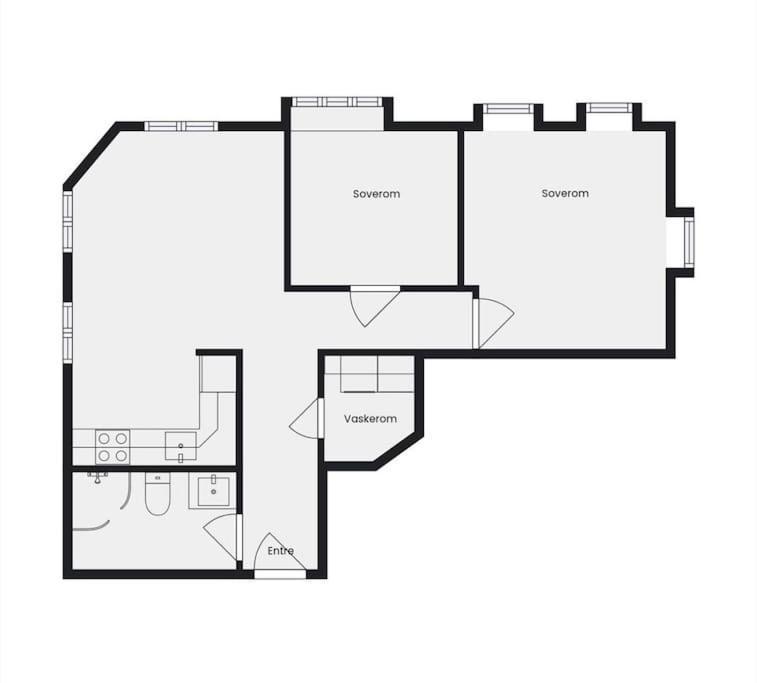 Modern With Panoramic View In Lägenhet *